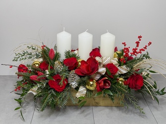 Christmas Luxe from Metropolitan Plant & Flower Exchange, local NJ florist